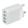 Mercury POWER Wall Charger 35W 3xUSBA 1xUSBC White 421.724UK