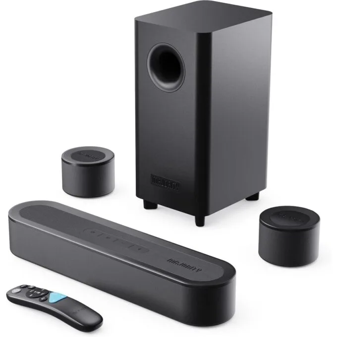 Majority Soundbar BOWFELL HALO DOLBY 5.1 230W Wired Sub & 2 Satellite Speakers — image 1