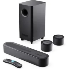 Majority Soundbar BOWFELL HALO ATMOS 5.1 300W Wireless Sub & 2 Wireless Speakers