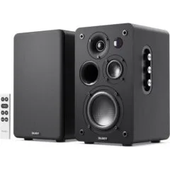 Majority Speakers Active D100X 100W 5'' 3-Way BT/USB/HDMI/DSP/Phono Black (pair)