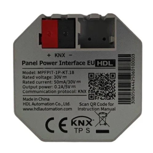 HDL Panel TILE SERIES Power Interface for 1,2,4,8 Button V2.1 — image 1
