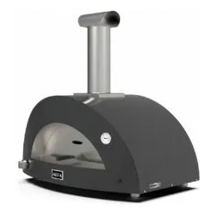 Alfa Forni Moderno 3 Pizze Hybrid Shale Gray