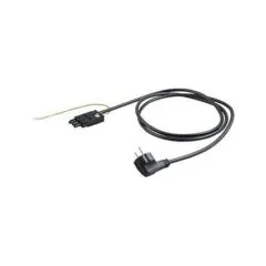 BACHMANN Gerte supply line CEE7/7 ground connection GST18 black 3m