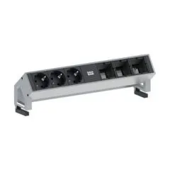 Bachmann 3x Schuko 3x Custom Modules power extension