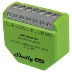 Shelly Underplaster Dimmer Gen4 Relay LED light controller measurement function WLAN