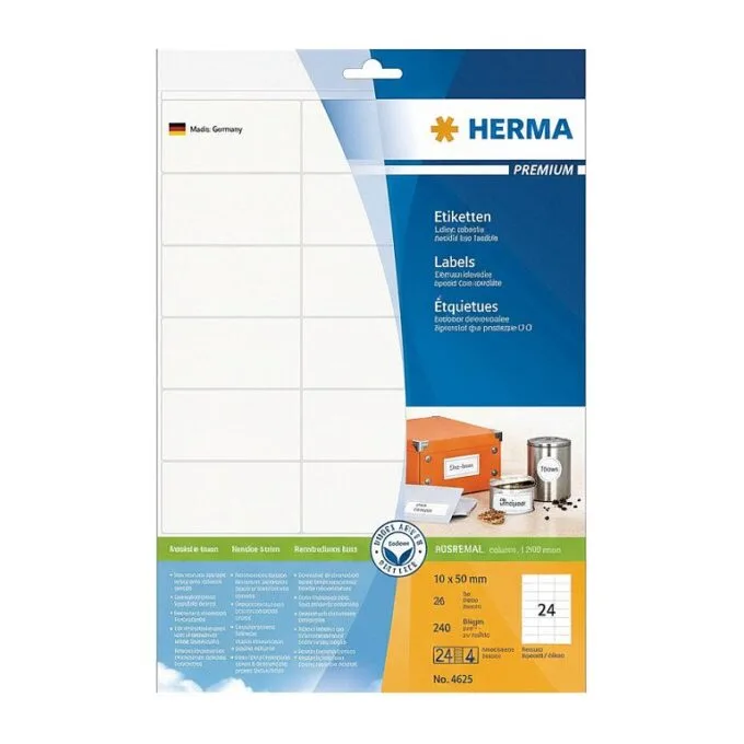 HERMA 8638 self-adhesive label — image 1