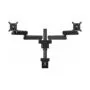Vogels MOMO 2237 monitor arm 2 screens Black