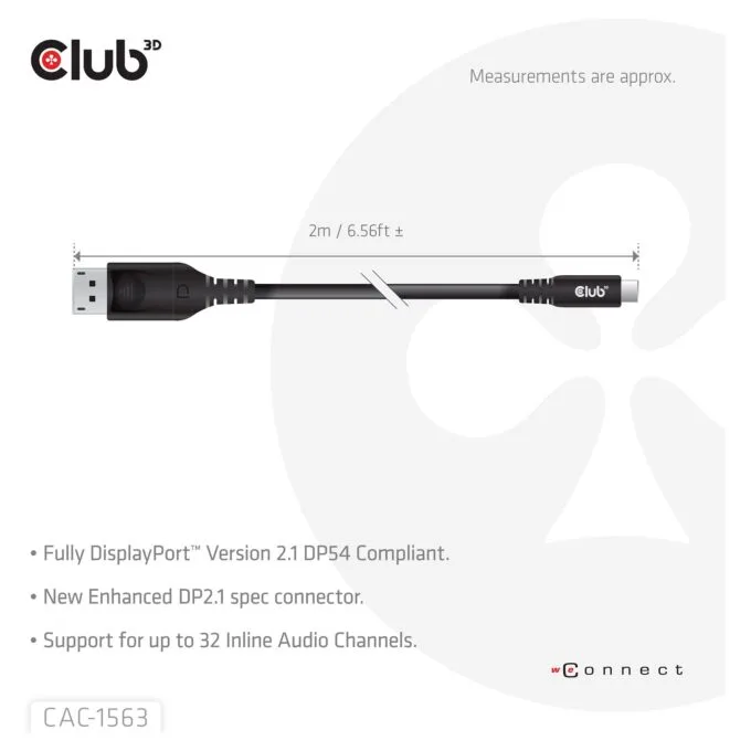 CLUB3D CAC-1563 video cable adapter — image 8
