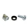 SCHROFF 19" fastening kit (screw, disc, nut) - MONTAGESET 19"COMPONENTS 4X