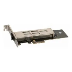 ICY BOX 1x M.2 PCIe NVMe to PCIe x4 slot, carrier system, low & full profile, M.2 22 x 30/42/60/80