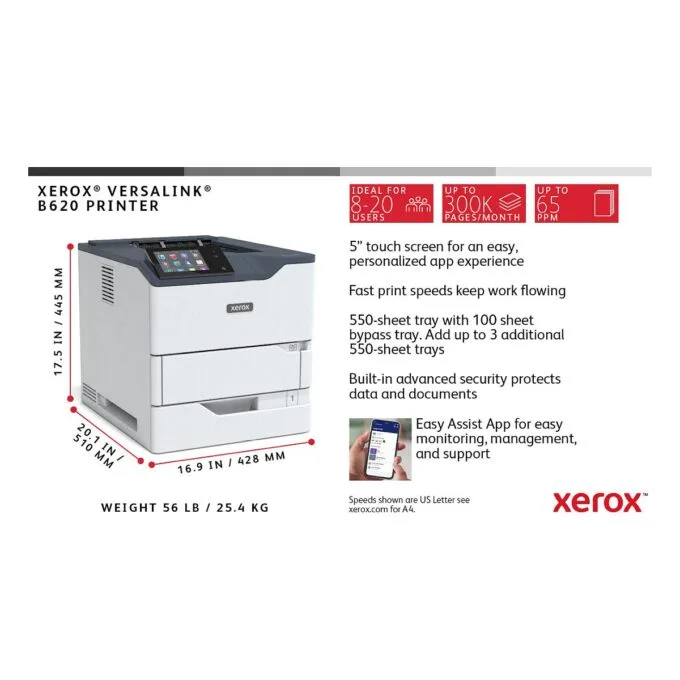 Xerox VersaLink B620V_DN laser printer — image 11