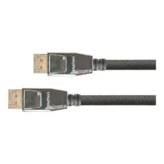 Python DisplayPort 1.4 Cable 5m 8K UHD @ 60Hz gold-plated OFC St./St black