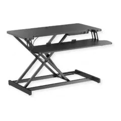 VALUE HALUE adjustable desk top, 800 x 400 mm, black