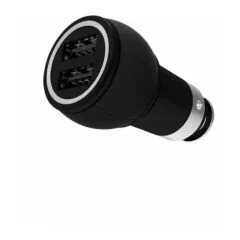 Azuri AZPCHEAD2USBDUOBLK mobile device charger