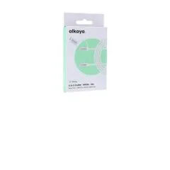 alkaya Speed Flex 2 in 1 USB-C - Lightning high gloss 15W/12W, 1 m white