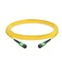 EFB MTP/APC(F)-MTP/APC(F) patch cable OS2 12 fibre type B LSZH yellow 30m