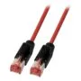 EFB RJ45 patch cable Cat.6A S/FTP PUR Draka UC900 TM21 red 1.5m