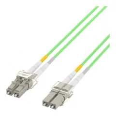 EFB Duplex patch cable LC-LC OM5 25m LSZH 2mm limettengrn