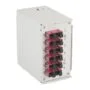EFB DIN rail box OM4 12xSC Pigtail dropped 6x SC duplex coupling