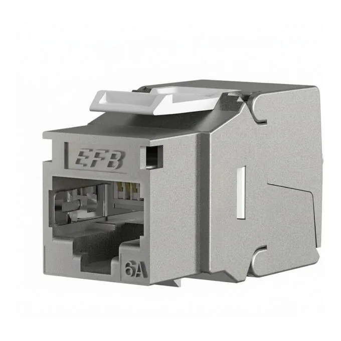EFB RJ45 Keystone STP, Cat.6A, 500MHz, Components certified, 24 set — image 1