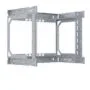 EFB Rack frame for X-Rack wall housing 400-600mm 9HE 600x500mm galvanized 1/3