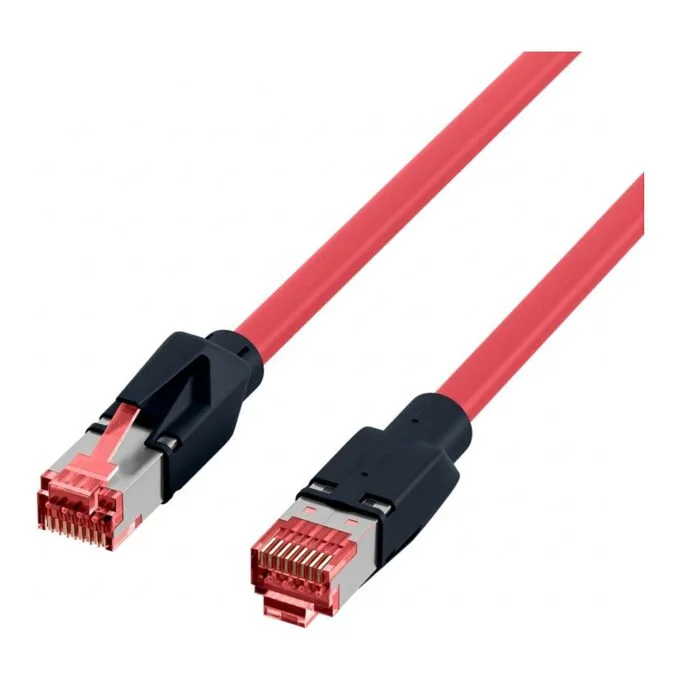 EFB RJ45 patch cable Cat.6A S/FTP PUR Draka UC900 TM21 red 15m — image 1