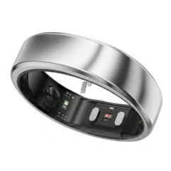 RingConn Smart Ring Gen2 Air für Frauen und Männer - Schlaf- und Fitness Tracking Wearable - Herzfrequenz - Galaxie-Silber Größe 10