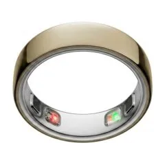 RingConn Smart Ring Gen2 Air for Women and Men - Sleep and Fitness Tracking Wearable - Heart Rate - Dune Gold Size 11