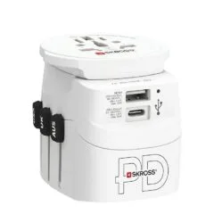 SKROSS Pro Light USB AC30PD World, white