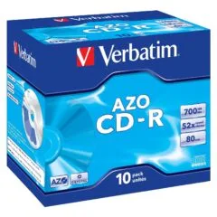 Verbatim CD-R AZO Crystal