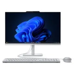 Lenovo A105 24 - AMD Ryzen 5 40 4-Core 8GB LPDDR5 512GB PCIe 4.0 SSD 23.8-inch FHD IPS AMD Radeon 610M Wi-Fi 6 Windows 11 Home All-in-One PC