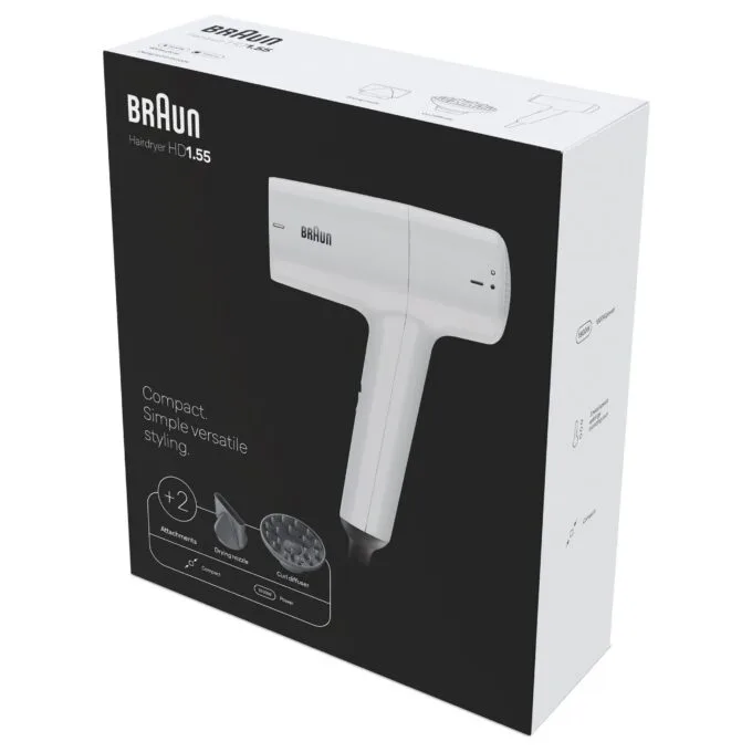 Braun HD1.55 hair dryer — image 2