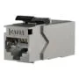 EFB Keystone built-in adapter RJ45 STP, Cat.6A, 90 connector, zinc pressure gu T=40mm