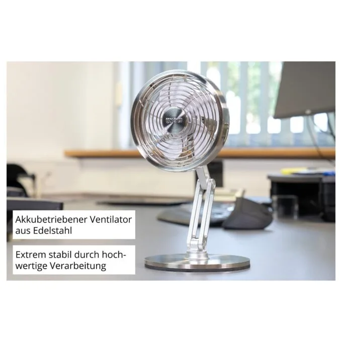 Unold 86705 Akku-Tischventilator STEEL FLEX — image 4