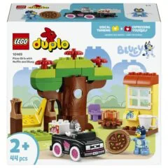 LEGO DUPLO Pizza-Schwestern mit Muffin und Bluey