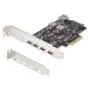 StarTech.com PS4C3IA3-USB-C-CARD interface cards/adapter