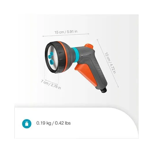 Gardena 18370-20 garden water spray gun nozzle — image 6