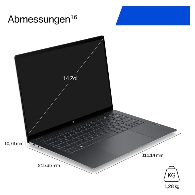 HP OmniBook Ultra 14-kd0171ng CU7 356H/16GB/1TBSSD/W11 Home Touch — image 7