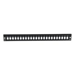 Front panel 24 x SC Simplex/E2000 Simplex/MTRJ/LC Duplex, black
