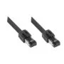 RNS® patch cable Cat. 8.1, S/FTP, PiMF, halogen-free (LSZH), 2000MHz, 40Gbit/s, black, 0.5m, Good Connections®
