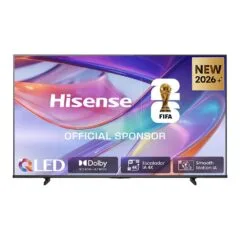 189.0cm/75" (3840x2160) Hisense 75E7S Smart TV 4K Hi-QLED 10ms 60Hz HDMI USB HDR WiFi Bluetooth Black