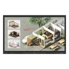 LG CreateBoard 55TR3DQ-B Signage Touch Display 139.7 cm (55 inches)