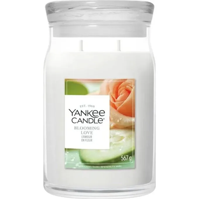 Yankee Candle Signature Blooming Love Świeca Duża 567g — image 1