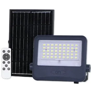 GBC ON LED ELYON 1000 Solar LED Floodlight with Panel and Battery 1000Lm — image 1