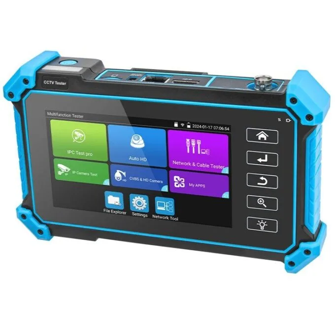 Noyafa CCTV & Network Tester with 5.4'' IPS Touchscreen, 4K Video Support, PoE Output & Cable Testing NF-IPC715 — image 2