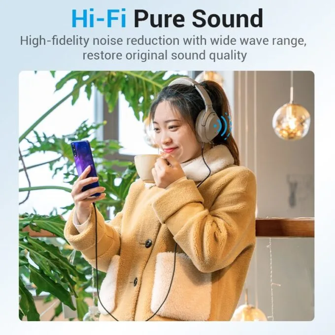 Vention AUDIO CONVERTER USB-C to 3.5mm Male Cable 1.5m BGKHG — image 2