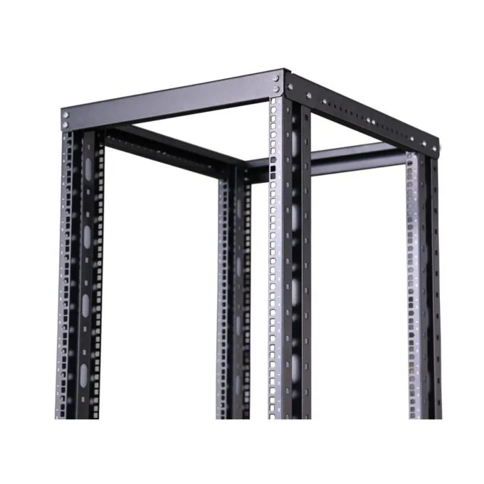 NETPRO 19" Open Rack Cabinet 32U with Adjustable Depth 600-1000mm NP-OR-32U60100 (not assembled) — image 2
