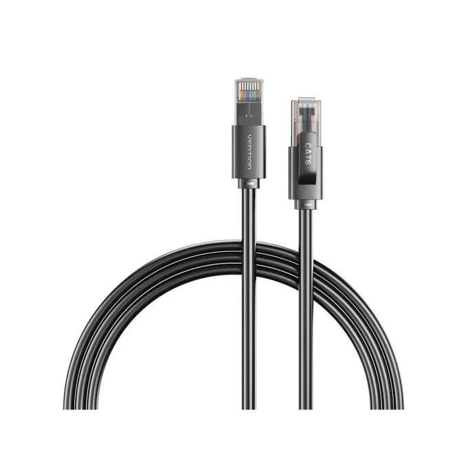 Vention NETWORK Cable CAT6 UTP 2.0m Black IBRBH — image 2