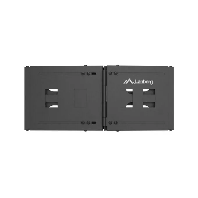 Lanberg Rack Wall Mount Folding Bracket 19" 4U 497X400/240 Black FB01-5404-10B — image 2