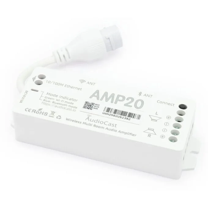 iEast Audiocast AMP20 Multiroom Amplifier WiFi & BT 2x20W Airplay-Spotify — image 2